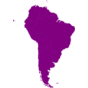 download South American Continent clipart image with 0 hue color