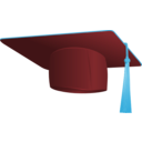download Graduation clipart image with 135 hue color