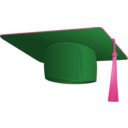 download Graduation clipart image with 270 hue color