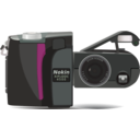 download Nikon Digital Camera clipart image with 315 hue color