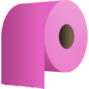 download Toilet Paper Roll clipart image with 0 hue color