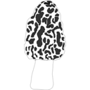 download Morel clipart image with 45 hue color