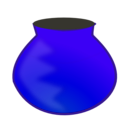 download Earthen Pot clipart image with 225 hue color