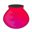 download Earthen Pot clipart image with 315 hue color