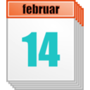 download Clock Calendar clipart image with 180 hue color