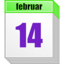 download Clock Calendar clipart image with 270 hue color