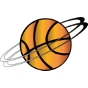download Basketball Icon clipart image with 0 hue color