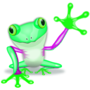 download Frog By Sonny clipart image with 90 hue color