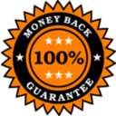 download Money Back Guarantee Sticker clipart image with 0 hue color