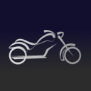 download Motorbike Icon clipart image with 45 hue color