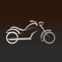 download Motorbike Icon clipart image with 180 hue color