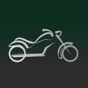 download Motorbike Icon clipart image with 315 hue color