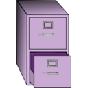 download File Cabinet clipart image with 225 hue color
