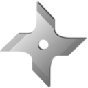 download Shuriken clipart image with 135 hue color