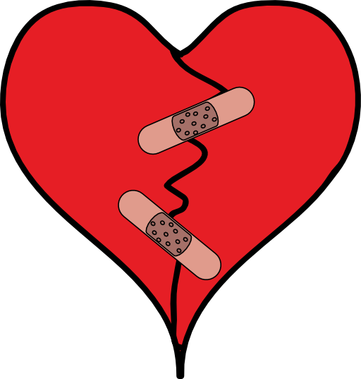 broken heart clipart free - photo #14