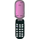 download Mobil Phone clipart image with 135 hue color