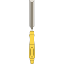 download Chisel clipart image with 0 hue color