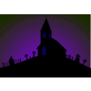 download Church clipart image with 225 hue color