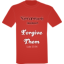 download T Shirt Forgive clipart image with 0 hue color