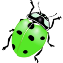 download Ladybug clipart image with 90 hue color