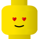 download Lego Smiley Love clipart image with 0 hue color