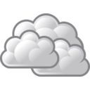 download Tango Weather Overcast clipart image with 180 hue color