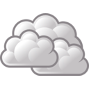 download Tango Weather Overcast clipart image with 225 hue color