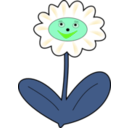 download Daisy Simle clipart image with 90 hue color