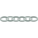 download Plastic Chain clipart image with 270 hue color