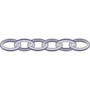 download Plastic Chain clipart image with 0 hue color