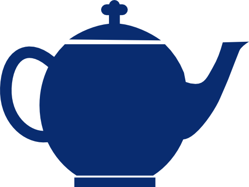 Jubilee Tea Pot Blue