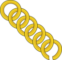 Gold Chain Of Round