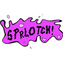 download Sprlotch In Color clipart image with 270 hue color