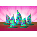 download Sails clipart image with 135 hue color