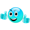 download Smiley 11 clipart image with 135 hue color