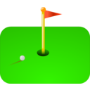 download Golf Flag clipart image with 0 hue color