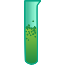download Bubbling Test Tube clipart image with 0 hue color