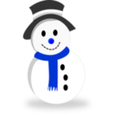 download Snowman clipart image with 225 hue color
