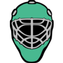 download Goalie Mask Simple clipart image with 45 hue color