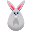 download Easter Egg Bunny clipart image with 45 hue color
