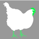 download Hen By Rones clipart image with 135 hue color
