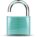 download Open Padlock clipart image with 135 hue color