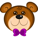 download Teddy Bear clipart image with 0 hue color