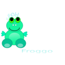download Frog Froggo clipart image with 45 hue color