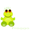 download Frog Froggo clipart image with 315 hue color