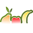 download Fruit clipart image with 0 hue color