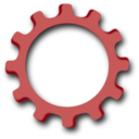 download Gearwheel clipart image with 315 hue color