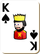 White Deck King Of Spades