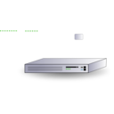 download Network Router clipart image with 0 hue color