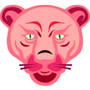 download Lion Face clipart image with 315 hue color